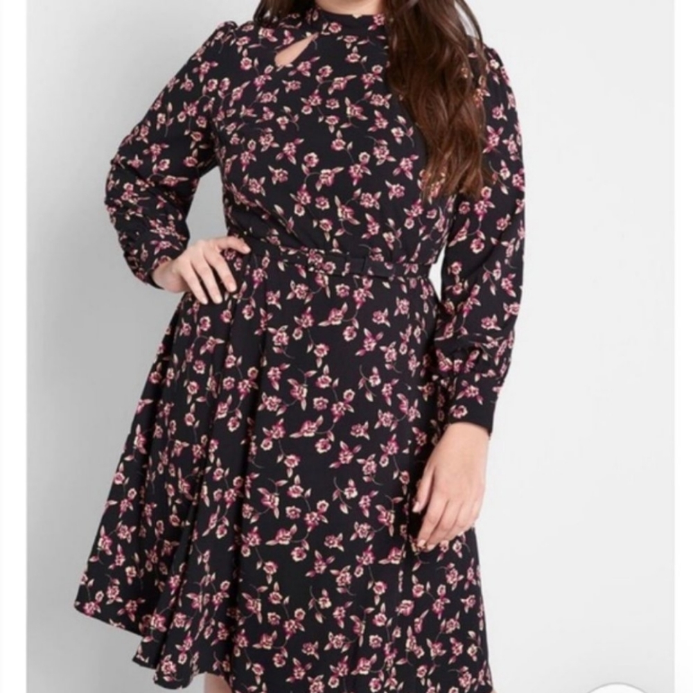 NWOT Enjoy Every Moment Midi Dress from Modcloth Sz 24 - Picture 3 of 7